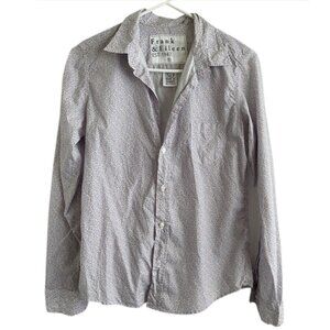 Frank & Eileen flower Barry Tailored Button-Up Shirt (S)